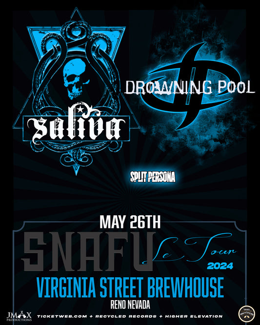Saliva, Drowning Pool, Split Persona - Advance Tickets